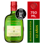 WHISKY BUCHANANS 12 AÑOS 750 C.C.