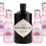 GIN HENDRICK'S + 4 FENTINMANS ROSE LEMONADE