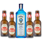PACK GIN BOMBAY +FENTIMANNS PACK 4 GINGER BEER 200 CC